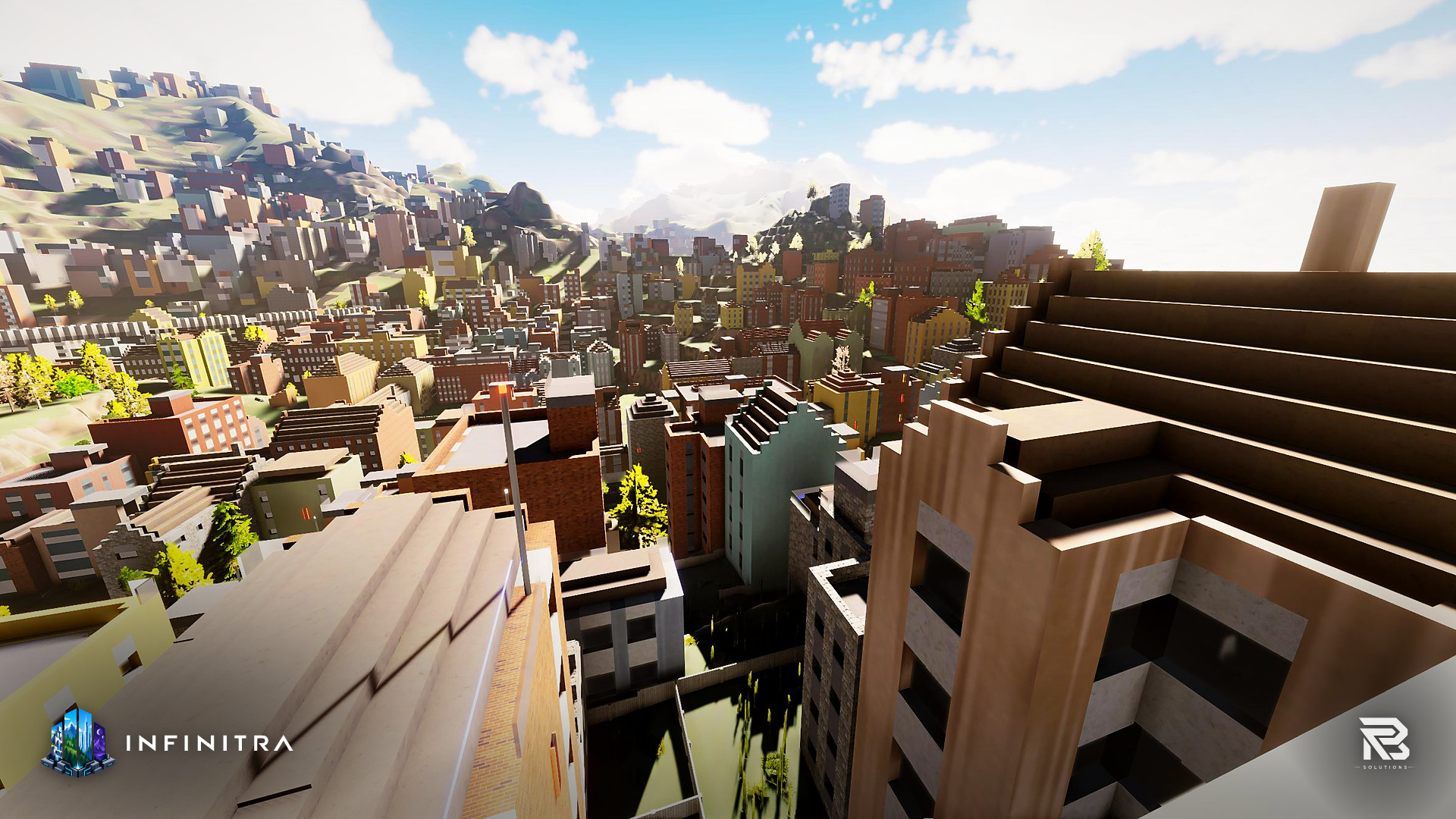 INFINITRA In-World Screenshot